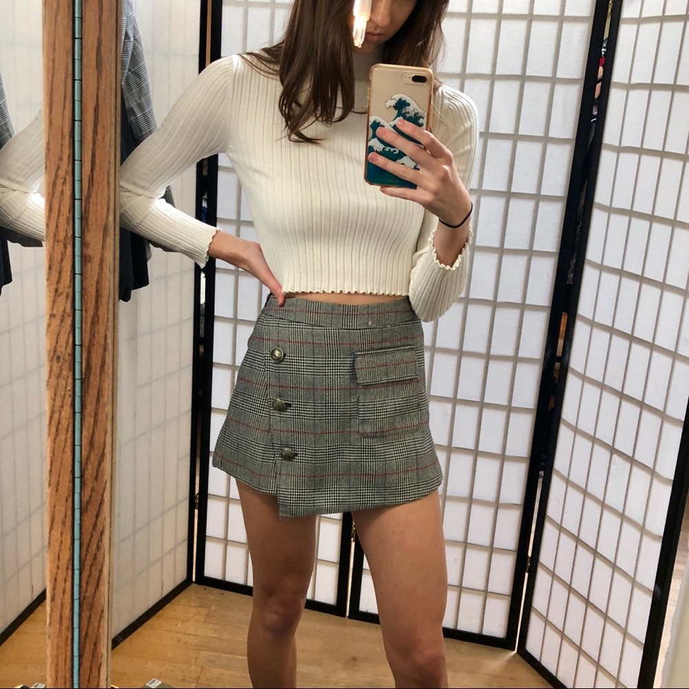 LF Plaid Skirt